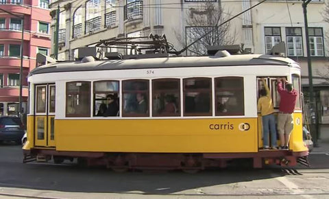 Still taken from Lisbon Trams train video.
