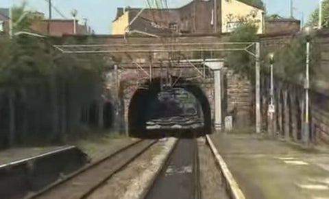 Still taken from Liverpool & Manchester train video.