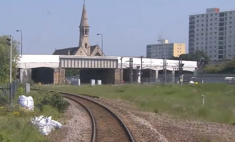 Still taken from Manchester to Cleethorpes train video.