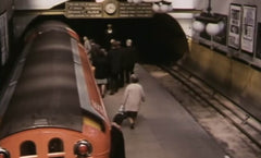 Still taken from (Old) Glasgow Subway train video.
