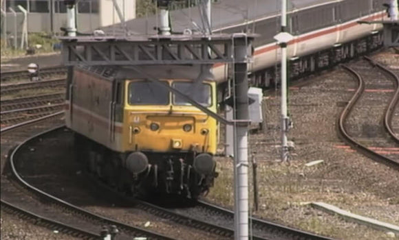 Still taken from One Day in Severn train video.