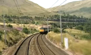 Still taken from Royal Scot train video.