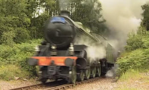 Still taken from Steam through the Scottish Highlands train video.