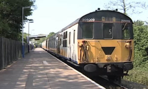 Still taken from Uckfield Thumper train video.